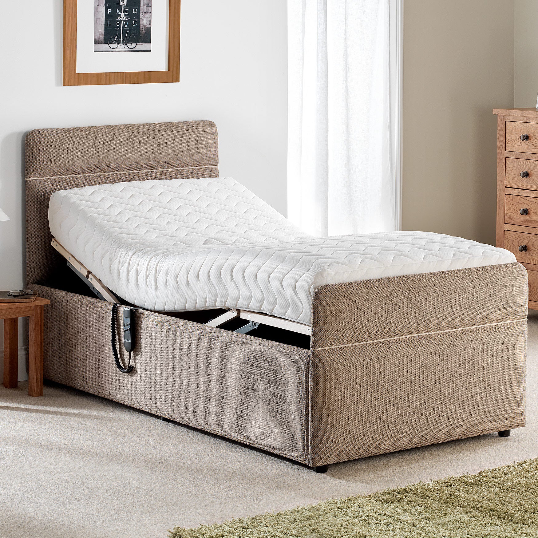 The Broadwell - Adjustable Bed & Mattress Package
