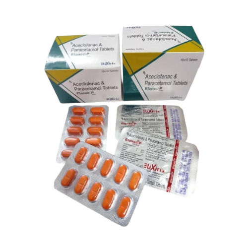 Aceclofenac Paracetamol Tablets