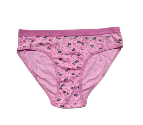 Cotton Hipster Panties - Mid-Rise, Pink, Regular Fit, Sizes 28-42 | Breathable, Skin-Friendly, Fade & Wrinkle Resistant, Hand Washable