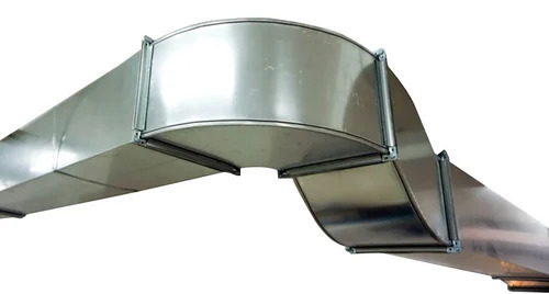 Exhaust Duct - Stainless Steel, Rectangular Shape, Wall Mount Type, 840 m3/H Capacity, 16 Watt Power | Suitable for Restaurant Use, Durable and Efficient