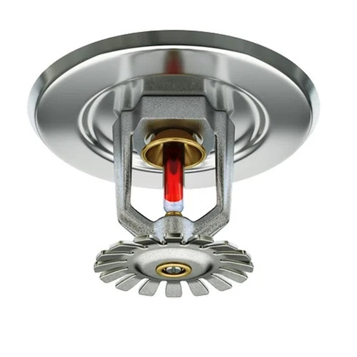 Fire Sprinkler - Stainless Steel Silver Color | Very Good Quality Durable Design Industrial Safety Alarm