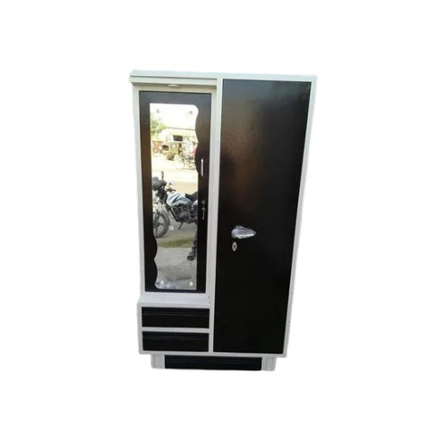 Glass Doors Iron Almirah