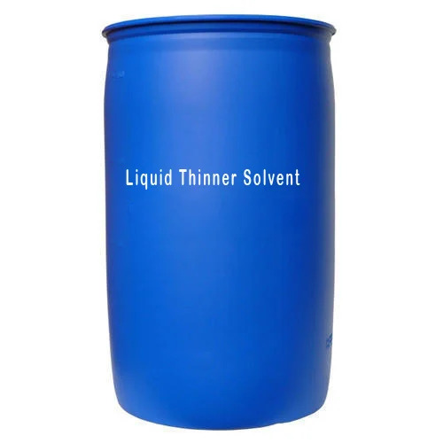 Industrial Liquid Thinner Solvent - 200 L Barrel, 99.9% Purity for Industrial Applications