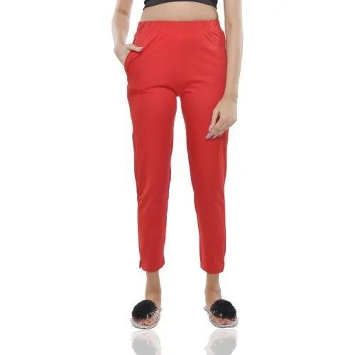 Ladies Casual Wear Cotton Pant