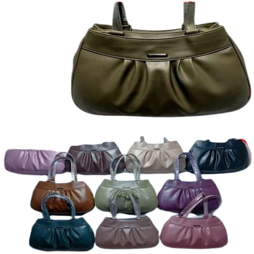 Ladies Designer Handbag - Premium PU Leather, Light Brown Color , Lightweight and Customizable Size