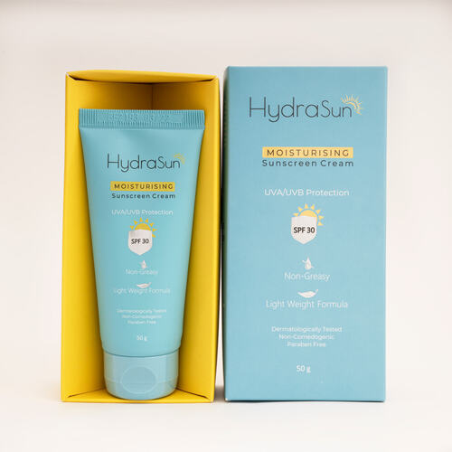 Moisturizing Sunscreen Cream - Herbal Formula, Safe for All Skin Types | Smudge Proof, Personal Use, Skin Friendly