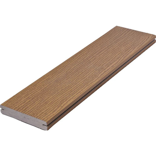 Pvc Deck Board - Eco-friendly High Strength Wood-plastic Composite, Brown Color With Water Absorption Feature
