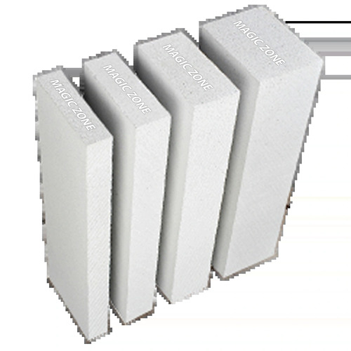 RCC Blocks - Rectangular Fly Ash Blocks, Gray Color for Outdoor Pavement Side Walls