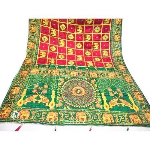 Semi Gaji Gharchola Ladies Sarees