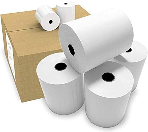 Paper Rolls - Premium Quality, Continuous Length Flexible White Paper Roll | Smooth Texture, Printable Surface, Eco-Friendly Options, High Durability