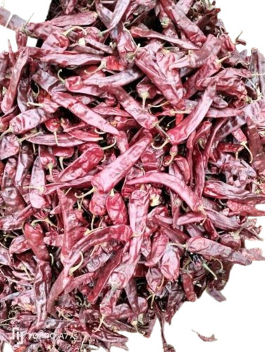 Resam Pattu Red Chilli - Whole Dried Spice, Red Elongated Shape | Grade A, 100% Purity, Natural Dried, Good for Cooking, 6 Months Shelf Life