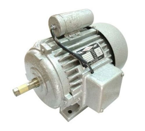 Single Electric Induction Motor - Color: Silver