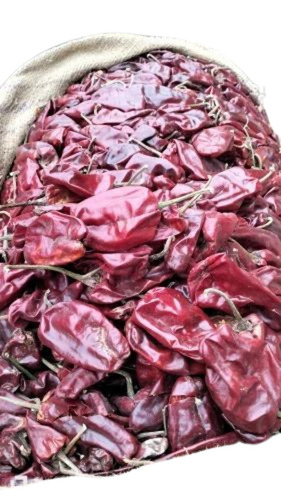 Warangal Red Chilli - Whole, Natural Dried, Elongated Shape, Red Color | 100% Purity, Very Good Quality, Spicy Taste, Shelf Life of 6 Months, Store in Cool & Dry Places