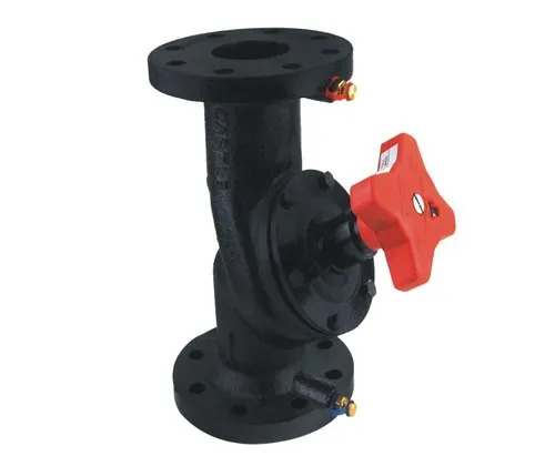 Balancing Valve - Cast Iron, Size 50 Mm - 600 Mm, Black Finish | Medium Pressure Water Application, Flange End Connection