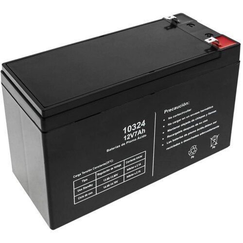 Black Ups Battery - Material: Plastic