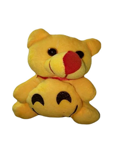 Pooh Soft Toy - Yellow Plush Bear, 30 cm Size | Hand Washable Microfiber Stuffed Toy for Kids Aged 0-3 Years