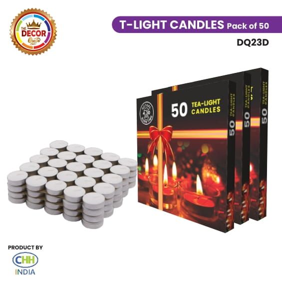 T-Light Candle (Pack of 50)