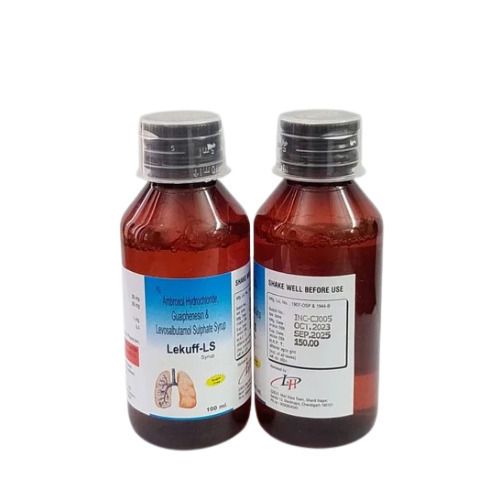 Ambroxol Hydrochloride Guaiphenesin Levosalbutamol Sulphate Syrup