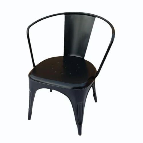 Black Iron Dining Table Chair