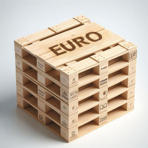 Euro Pallets - Color: Brown