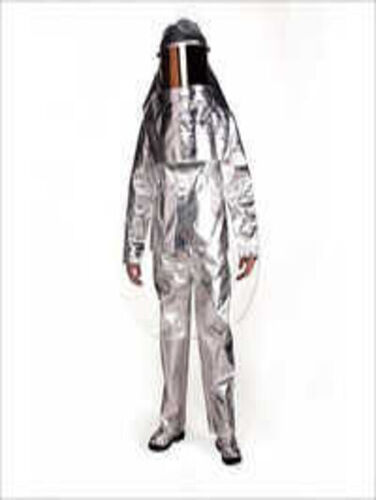 Fire Protection Suit - Silver Fabric, Wrinkle Free Material, Neat Stitching, Comfortable Fit, Timely Delivery