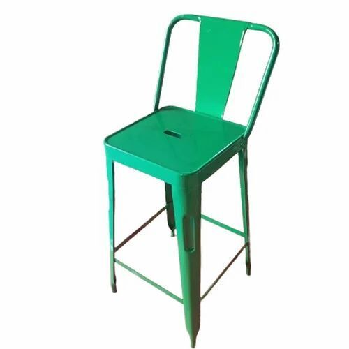 Green Iron Bar Stool Chair