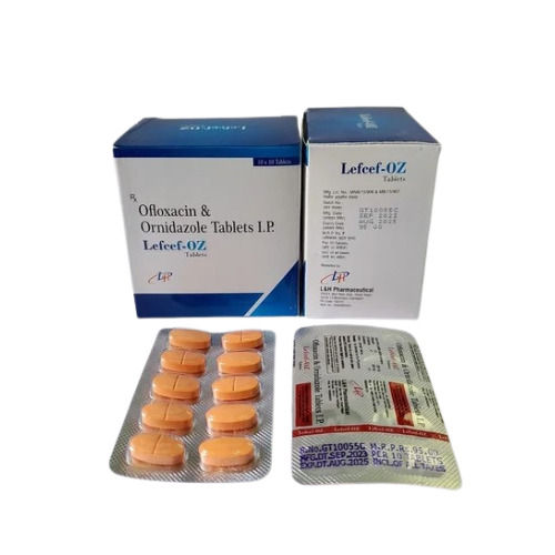 Lefcef-OZ Ofloxacin and Ornidazole Tablets IP