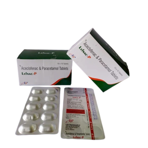 Lefnac-P Aceclofenac Paracetamol Tablets