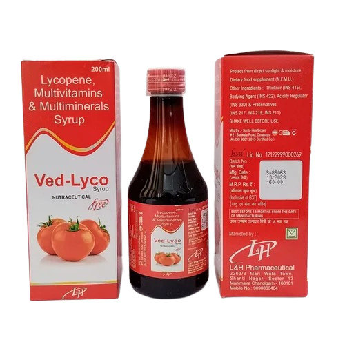 Lycopene Multivitamin Multimineral Syrup