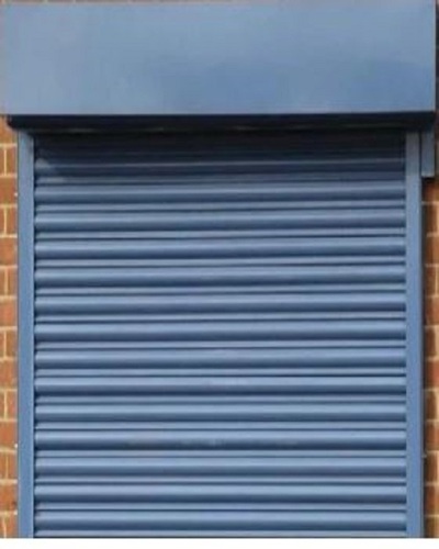 Mild Steel Rolling Shutter - Vertical Opening, Anti Rust Properties | Long Functional Life, Various Color Options, Exterior Insulation