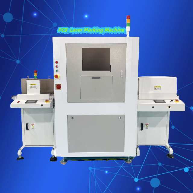 PCB Laser Marking Machine - Acrylic, Metal, Plastic, Rubber | High-Precision UV & CO2 Lasers, Compact Design, User-Friendly Interface