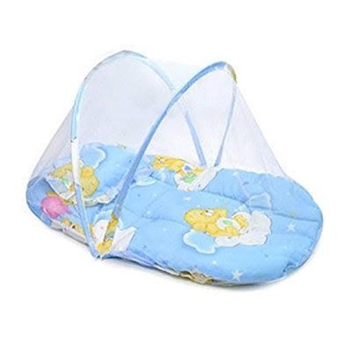 Polyester Baby Mosquito Net Bed - Color: Blue