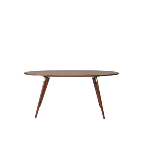 Sheesham Dining Table - 42x42x30 Inch, Brown Round Design | Premium Optimum Quality, Eco-Friendly, Machine Made