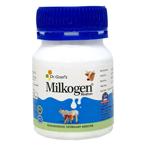Veterinary Medicines - 100% Pure Tablets, 100 Tablets per Bottle - Chemical-Free, Safe for Cattle, Milk Boosting Supplements