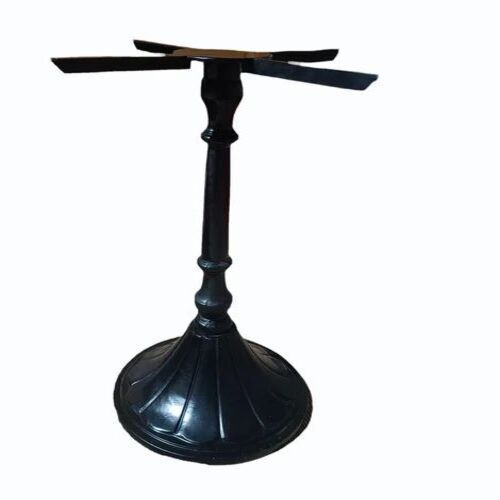 Black Iron Table Base