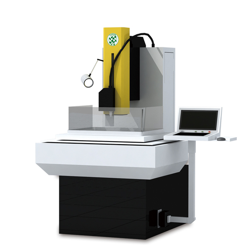 CNC EDM Drilling Machine - High Precision Metal Processing System, 15" LCD Screen, Automatic Centering & Positioning, Network Data Transfer, EDM Blind Hole Machining, 1500kg Weight, Electric AC Motor, Multi-Color Design