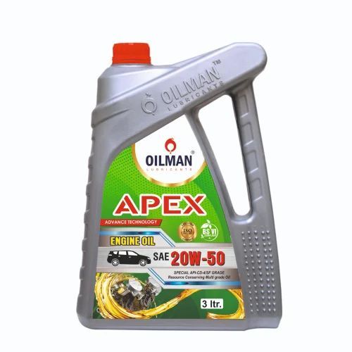 Engine Oil - Liquid, 100% Performance Level , Rust Protection and Long Shelf Life, Water Resistant, Industrial Use