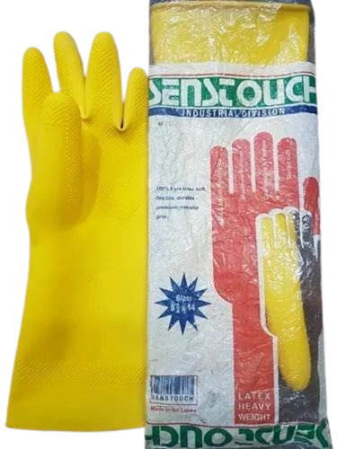 Industrial Rubber Hand Gloves Senstouch