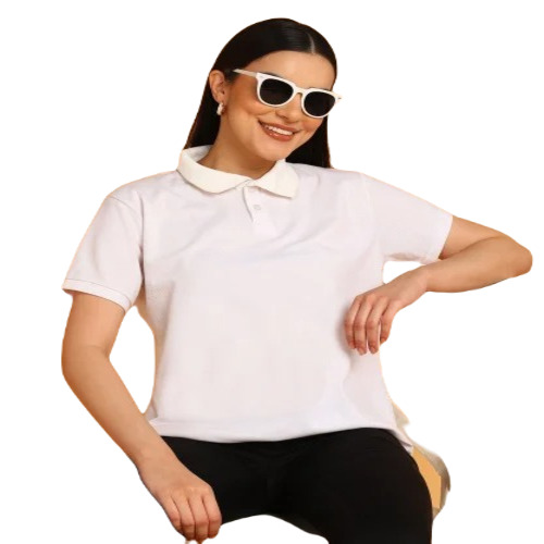 Ladies Polo Neck T Shirts