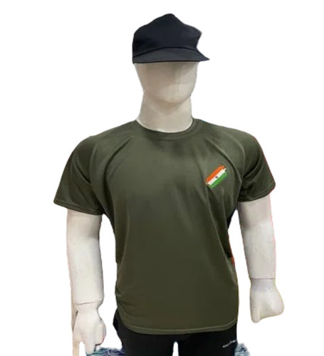 Men Camouflage T Shirt 