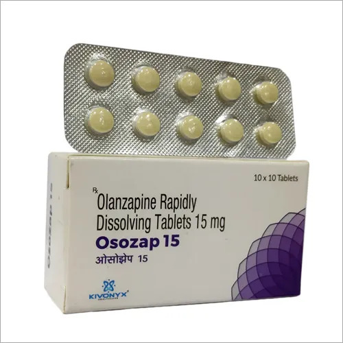 Olanzapine Rapidly Dissolving Tablets - Shelf Life: 100 Months