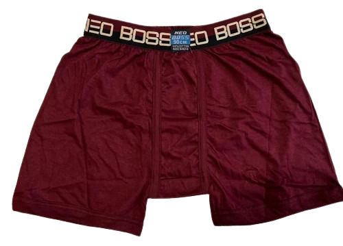 Pure Cotton Mens Underwear - Color: Maroon