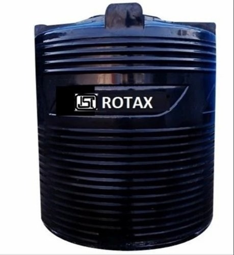 Rotax Single Layer Water Tank - HDPE Plastic, 1000L Size, White Color | Food Grade, Suitable for Home Water Storage