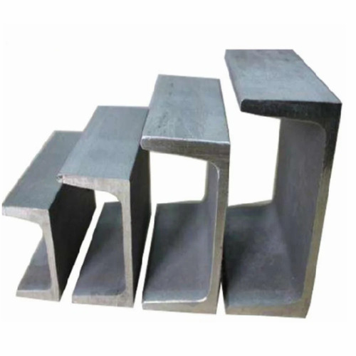 Steel Channels - High-Strength Galvanized Steel, Standard Size, Silver Color, Hot Rolled, Polished Surface Finish, Ruggedly Constructed, Easy to Install