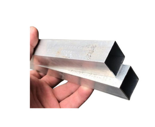 Aluminum Square Tube - Hot Rolled, Standard Size, Gray Color | Corrosion and Rust Resistant, Heavy-Duty, Rigid Alloy with Galvanized Surface