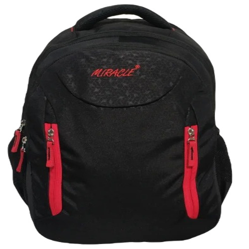 Black Plain School Bags