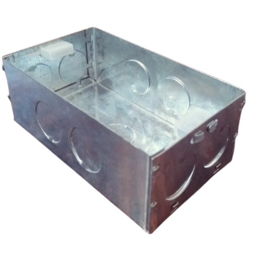 Electric Gi Modular Box - Rectangular & Square, Silver Gi Material | High Mechanical Strength, Weatherproof, Maintenance Free, Corrosion Resistant