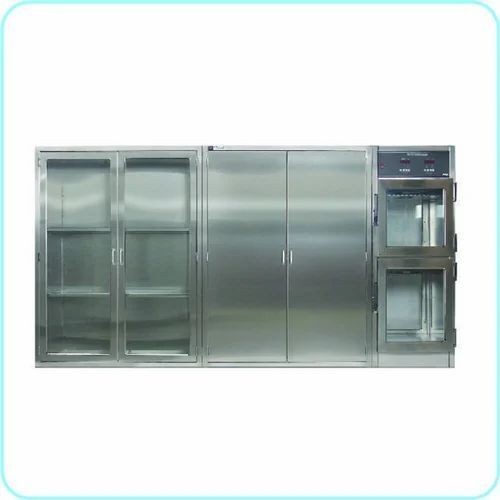 Ss Cabinet With Glass Door