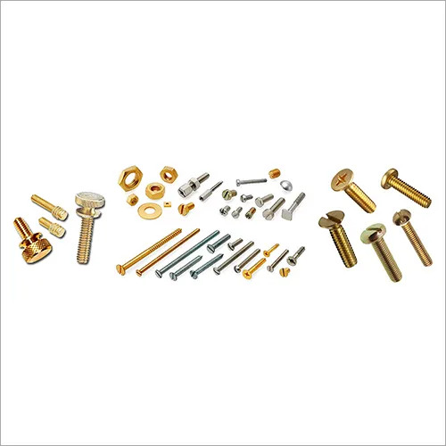 Stainless Steel And Brass Commercial Screw - 1 Inch, Silver | Premium Quality, Durable Stainless Steel, Rustproof Finish, Precision Threading, Heat Resistant, Long-Lasting Performance