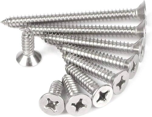 Stainless Steel Sheet Metal Screw - Finish: Oxidized